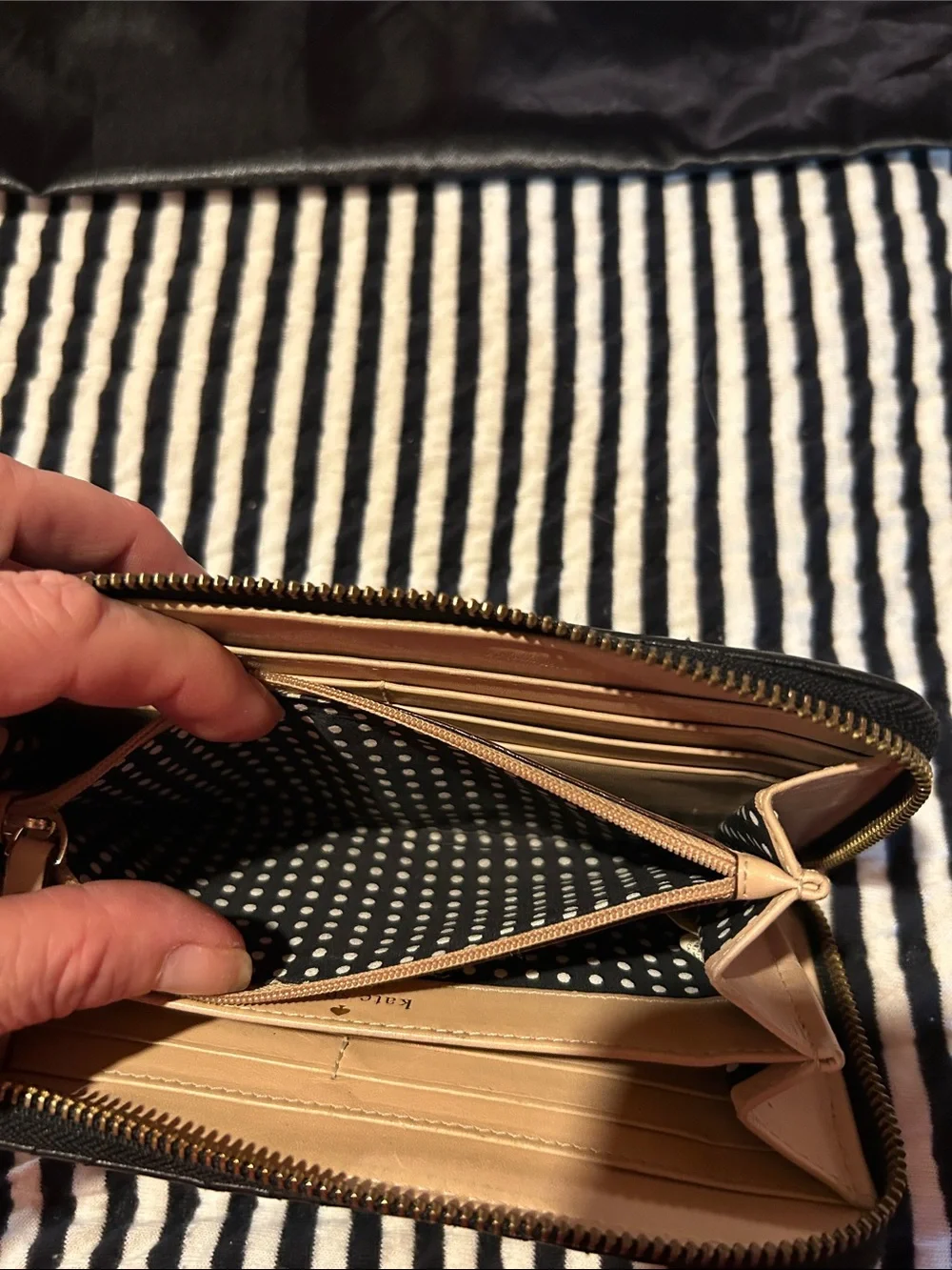 kate spade sleek quilted